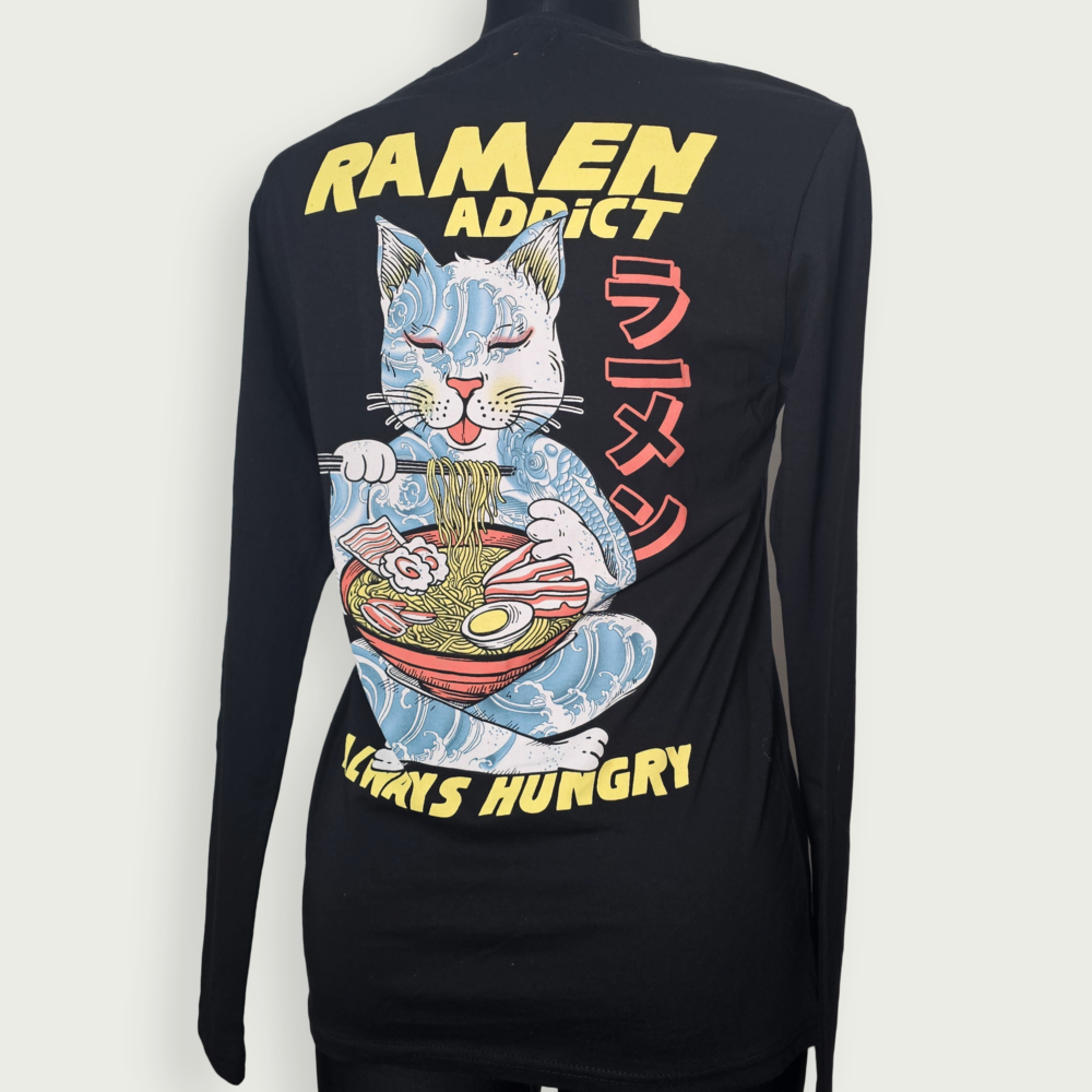 Ramen Addict Graphic Longsleeve Shirt