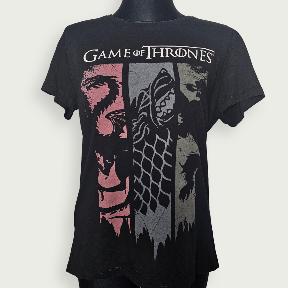 Game of Thrones House Sigils Black T-Shirt