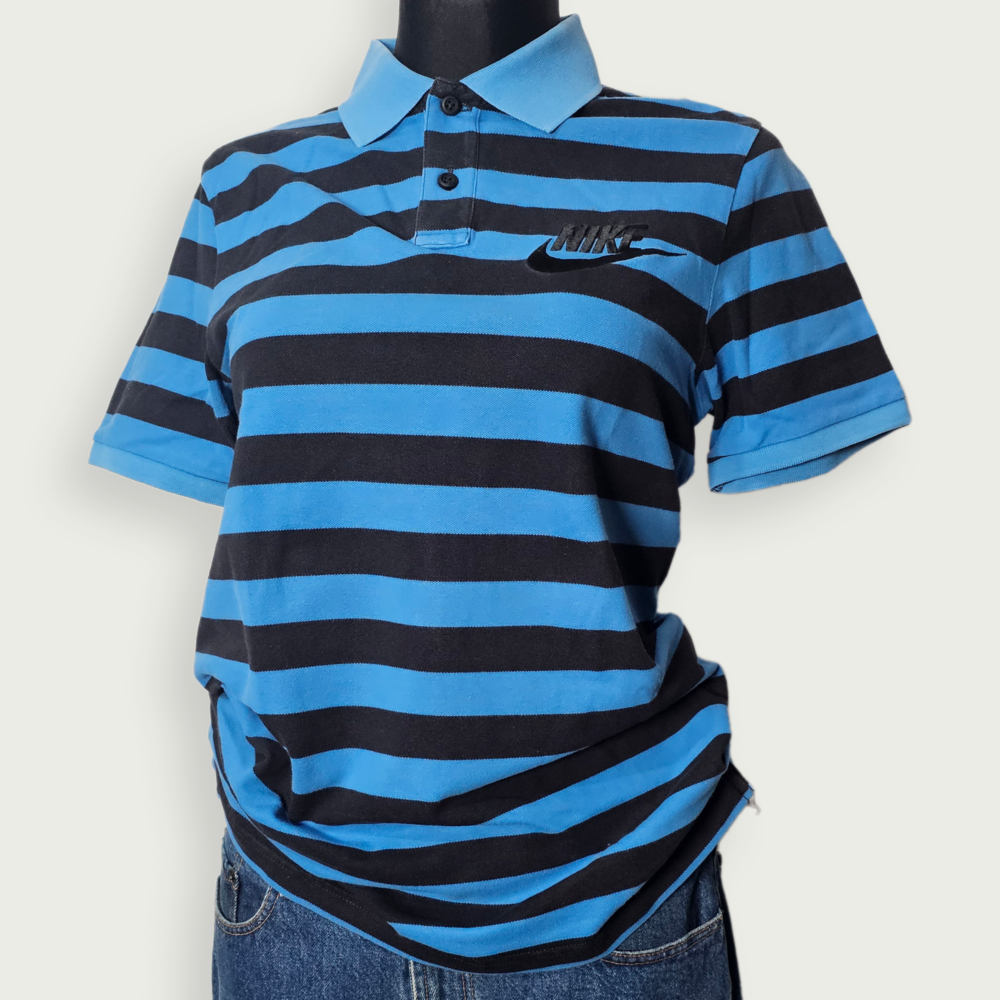 Nike striped polo shirt