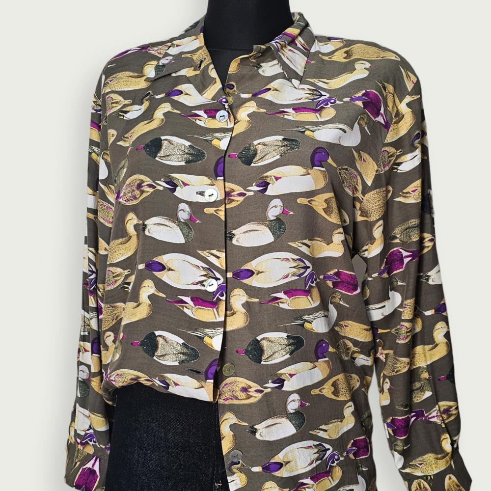 Einhorn duck print blouse