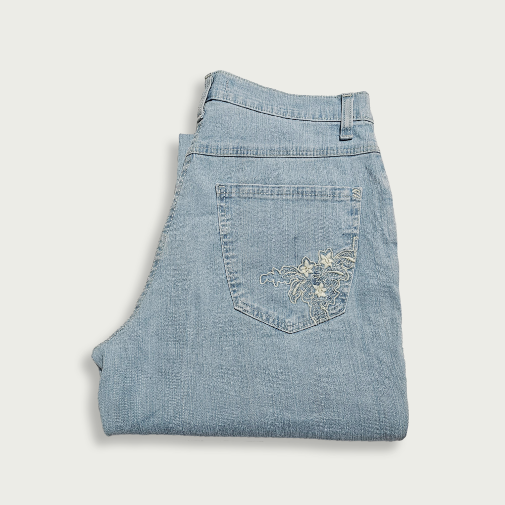 Warrick jeans with lace details