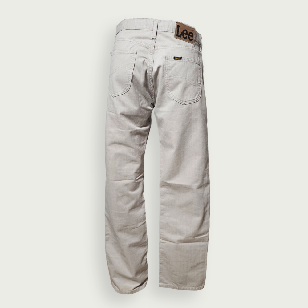 Lee Beige Slim Fit Jeans - Size S - Image 2