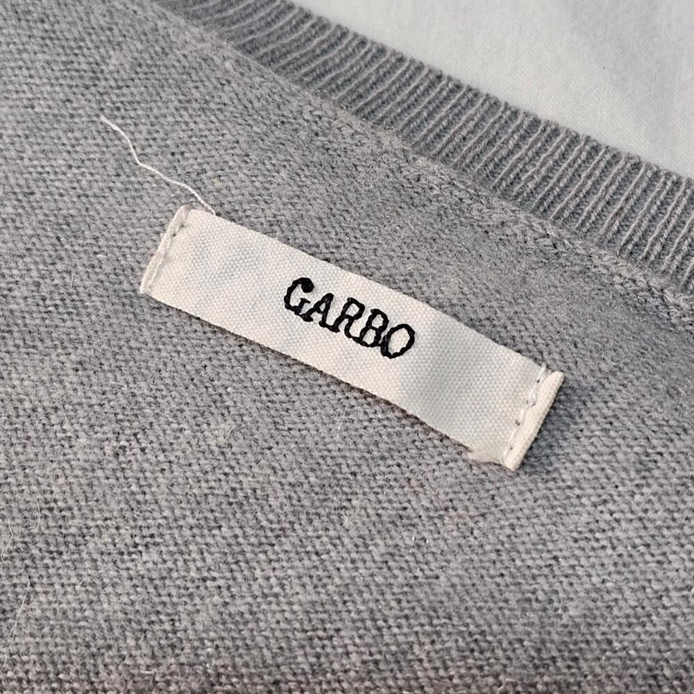 Garbo 100% Pure Cashmere V-Neck Sweater - Image 2