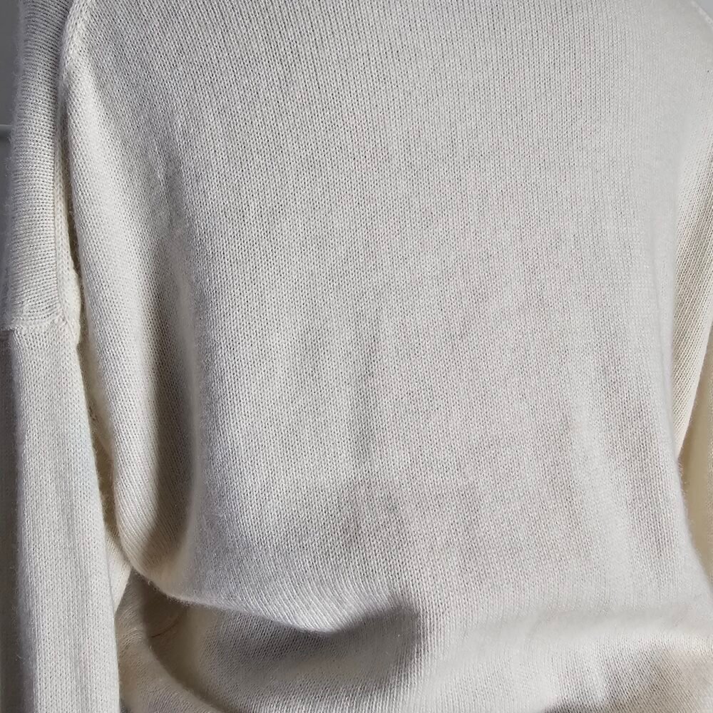 Closed 100% Cashmere Cream Cardigan Sweater - Image 5