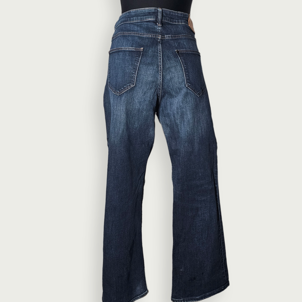 &Denim Stretch Flare Jeans - Image 2