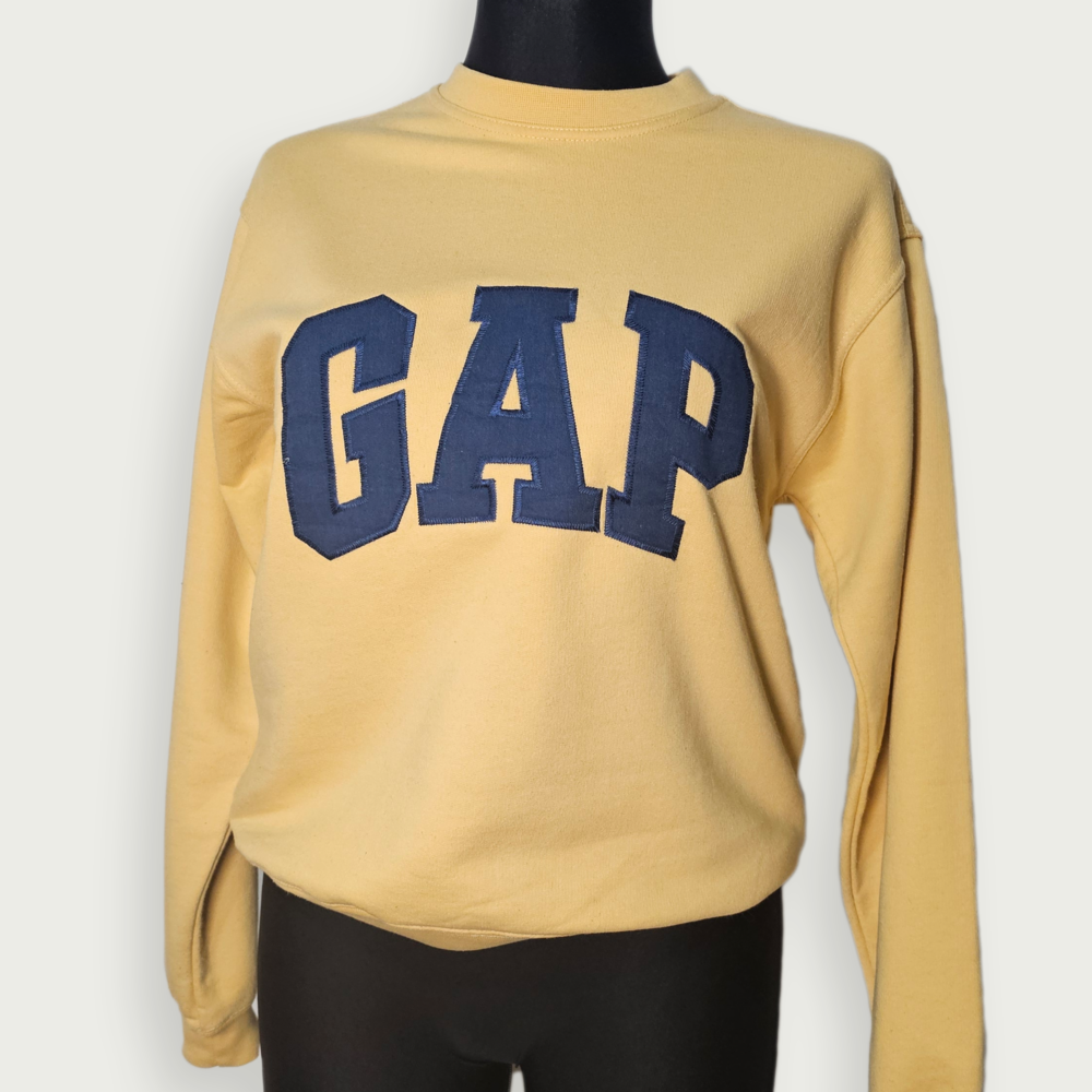 GAP Logo Sweatshirt in Yellow