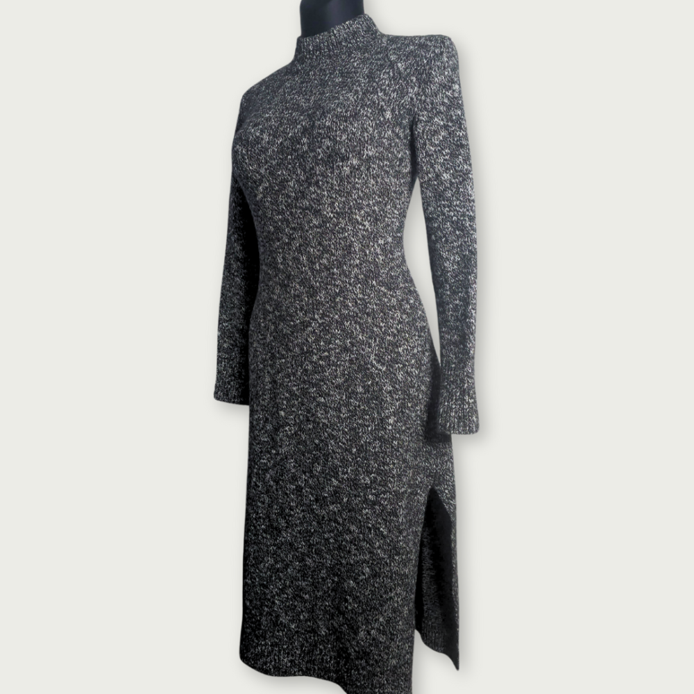 &Other Stories Wool-Blend Midi Dress